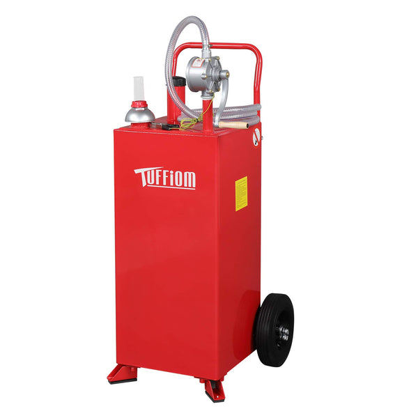 TUFFIOM 20/30/35 Gallon Portable Fuel Storage Tank with Wheels
